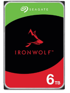 Seagate IRONWOLF 6TB NAS HDD 3.5" 5400RPM SATA 256MB -ST6000VN006 (3 Years Manufacture Local Warranty In Singapore)