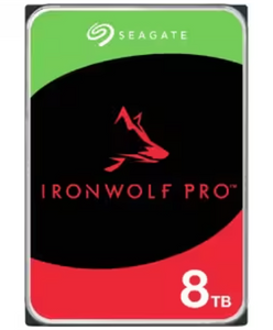 Seagate IRONWOLF PRO 8TB NAS HDD 3.5" 7200RPM SATA 256MB -ST8000NT001 (5 Years Manufacture Local Warranty In Singapore)