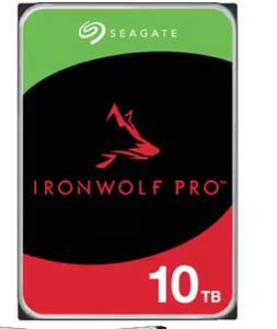 Seagate IRONWOLF PRO 10TB NAS HDD 3.5" 7200RPM SATA 256MB -ST10000NT001 (5 Years Manufacture Local Warranty In Singapore)