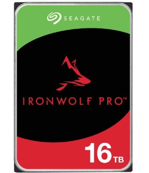 Seagate IRONWOLF PRO 16TB NAS HDD 3.5" 7200RPM SATA 256MB -ST16000NT001 (5 Years Manufacture Local Warranty In Singapore)