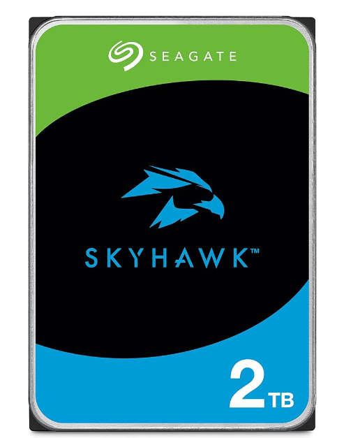 Seagate SKYHAWK 2TB SURVEILLANCE HDD 3.5" 5400RPM SATA 256MB- ST2000VX017 (3 Years Manufacture Local Warranty In Singapore)