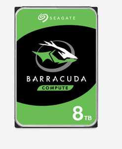 Seagate BARRACUDA 8TB Desktop HDD 3.5" 5400RPM SATA 256MB - ST8000DM004 (2 Years Manufacture Local Warranty In Singapore)