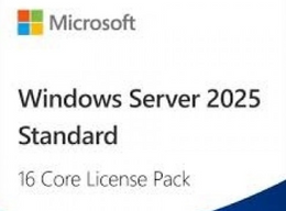 Microsoft Windows Server 2025 Standard - 16 Core License Pack (NCE COM