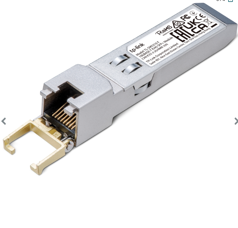 TP-LINK 10G BASE-T RJ45 SFP+ Module (TL-SM5310-T) (5 Years Manufacture Local Warranty In Singapore)