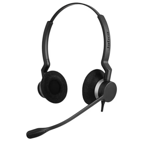 JABRA Biz 2300 QD Wired Over-the-head Stereo Headset  2309-820-105 (2 Years Manufacture Local Warranty In Singapore)