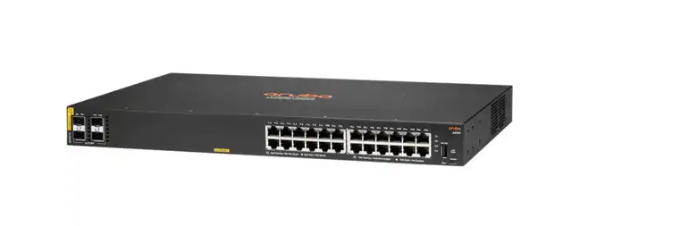 HPE Aruba 6000 24G CL4 POE 370W 4SFP  Switch (R8N87A) (Lifetime Warranty) - Promo Price While Stock Last