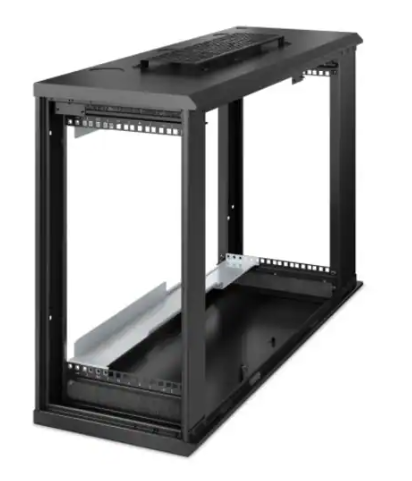 APC NetShelter 6U Low-Profile Wallmount Rack Enclosure Cabinet 230V Server Depth (AR106VI)  (5 Years Manufacture Local Warranty In Singapore) - Promo Price While Stock Last