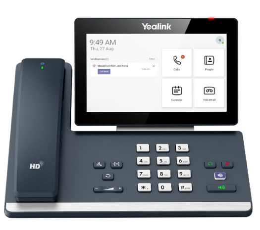 Yealink MP58-WH E2 Teams editions HD IP Phone (1 Year Manufacture Local Warranty In Singapore) (Pre-Order Lead Time 1-2 Weeks)