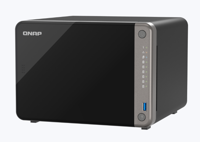 QNAP 6-bay 64bit 8-core ARM CPU AI-powered NAS 8GB RAM Non-expandable (QN-TS-AI642-8G) (3 Years Manufacture Local Warranty In Singapore)
