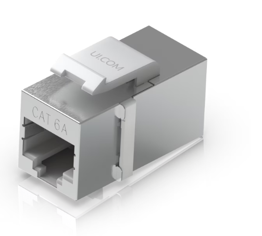 Ubiquiti UniFi Cat6A Keystone Coupler ,12 Pack UACC-Keystone-Coupler-C6A  (1 Year Manufacture Local Warranty In Singapore)-Promo Price While Stock Last