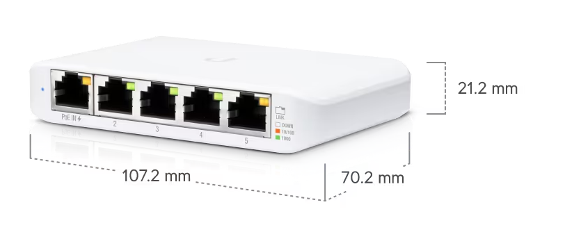 Ubiquiti Unifi Flex Mini USW-Flex-Mini  (2 Years Hardware Warranty) -Promo Price While Stock Last