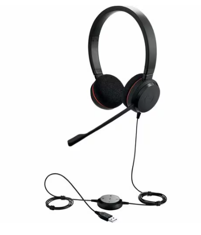 Jabra Evolve 20 MS Stereo USB-C Headset 4999-823-169 (2 Years Manufacture Local Warranty In Singapore)