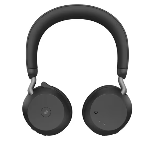 JABRA Evolve2 75 Stereo Wireless Headset With USB-A /USB-C  (2 Years Manufacture Local Warranty In Singapore)