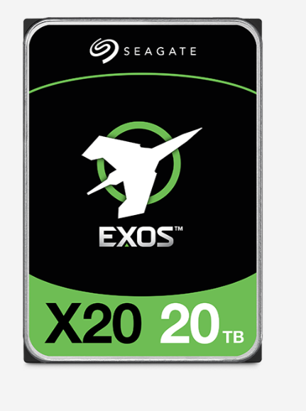 Seagate Exos X20 20TB Desktop HDD 3.5" 7200RPM SATA 256MB - ST20000NM007D (5 Years Manufacture Local Warranty In Singapore)