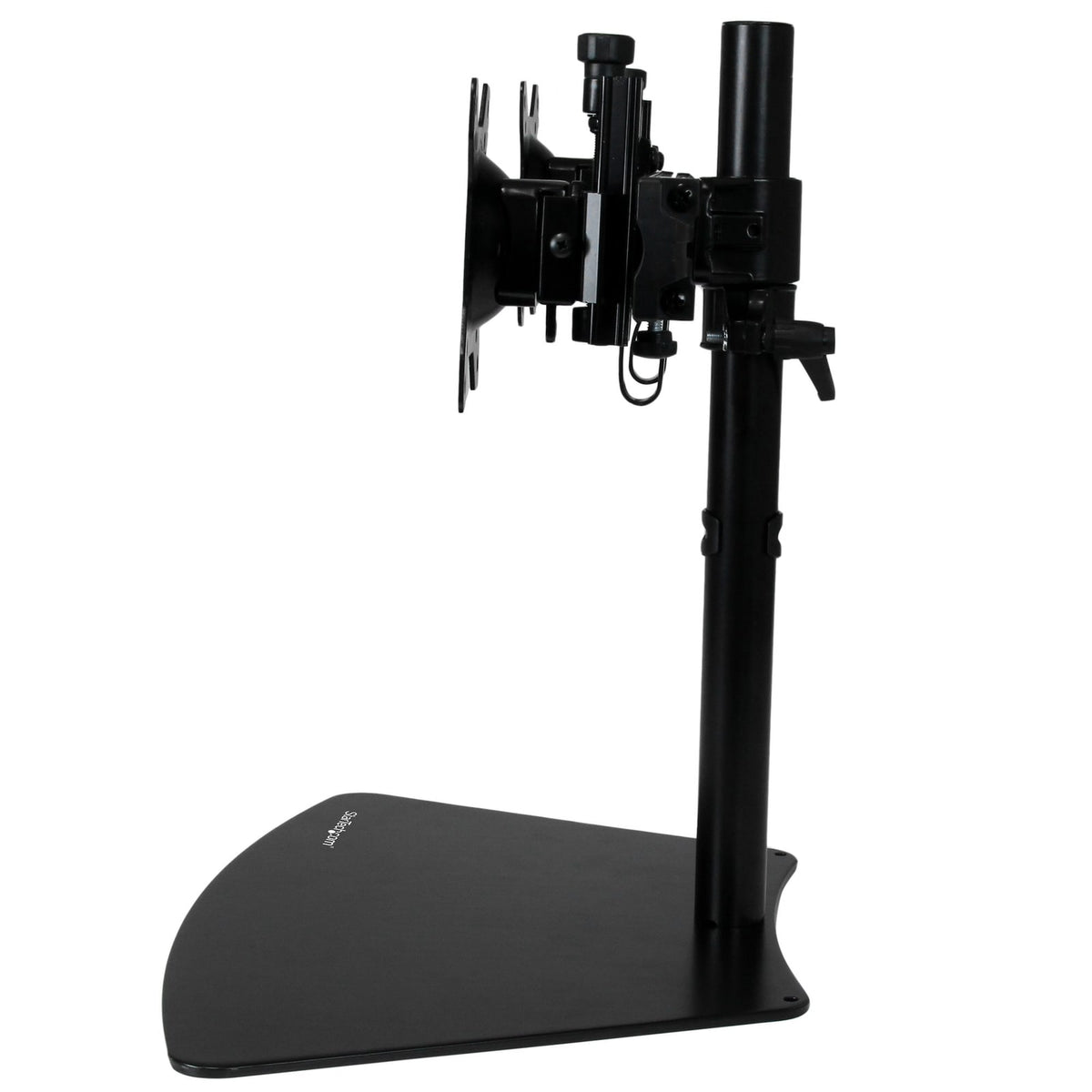 StarTech Dual-Monitor Stand - Horizontal - Black - For up to 24" (17.6lb/8kg) Displays (ARMBARDUO) product image