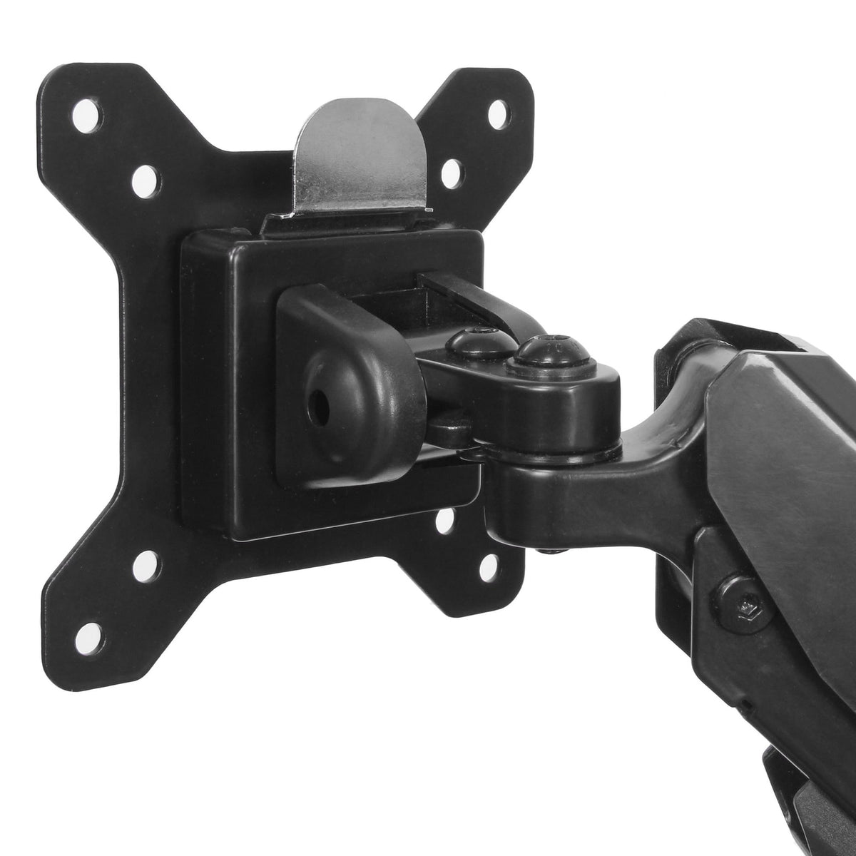StarTech Desk Mount Dual Monitor Arm with USB & Audio (ARMSLIMDUO) product image