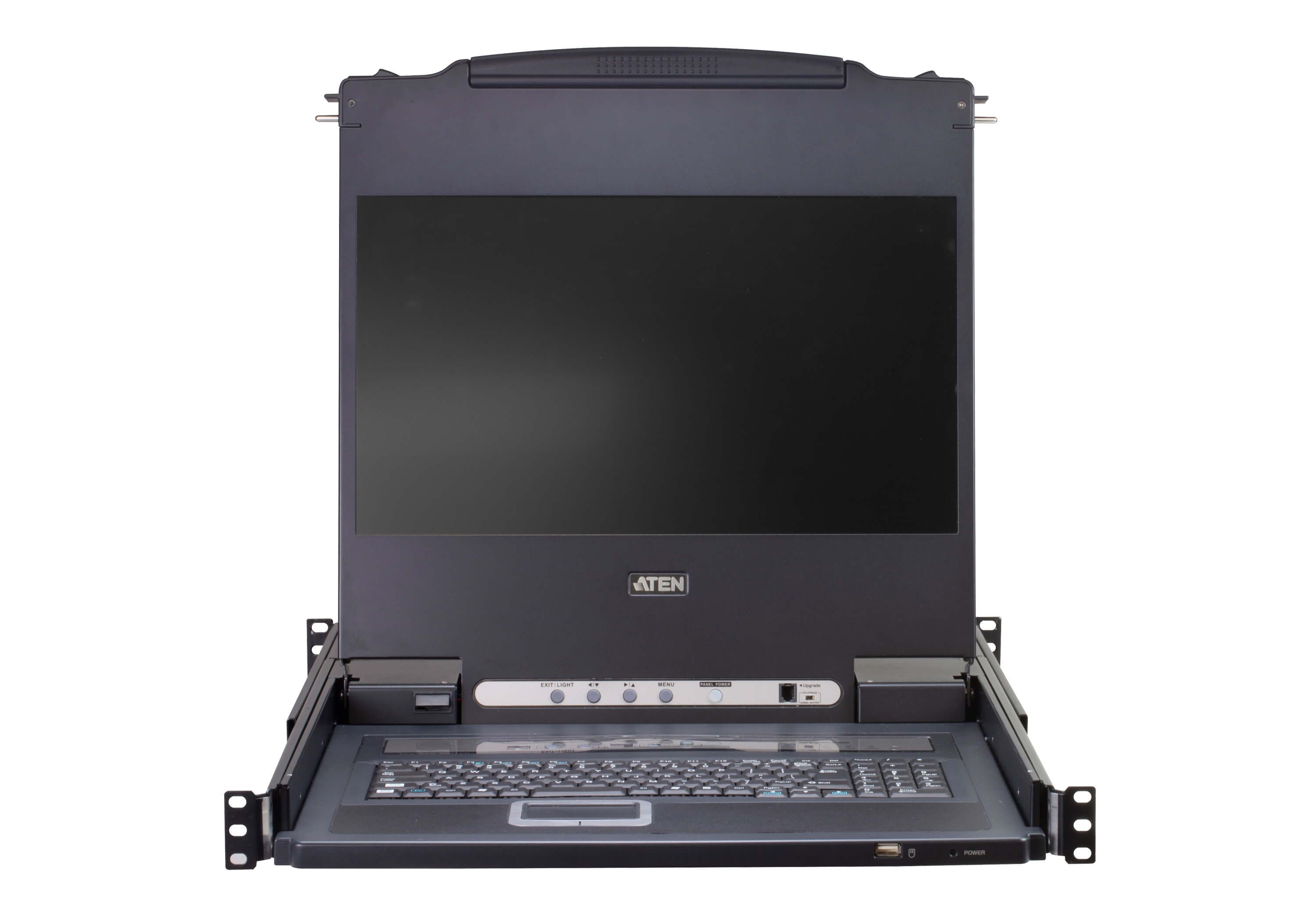 Aten 8-Port PS/2-USB VGA Single Rail LCD KVM Switch- CL5708M (1 Year Manufacture Local Warranty In Singapore)