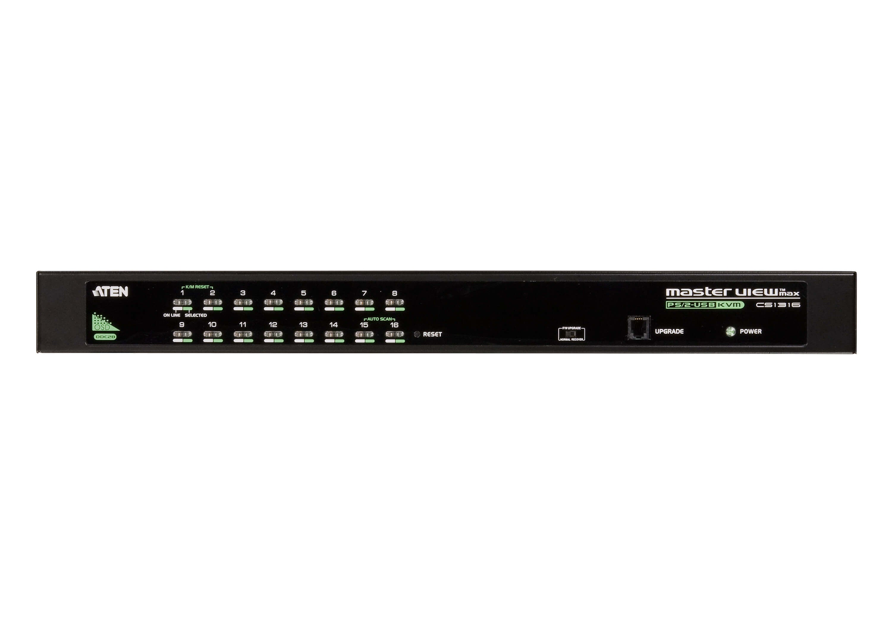 Aten 16-Port PS/2-USB VGA KVM Switch- CS1316 (1 Year Manufacture Local Warranty In Singapore)