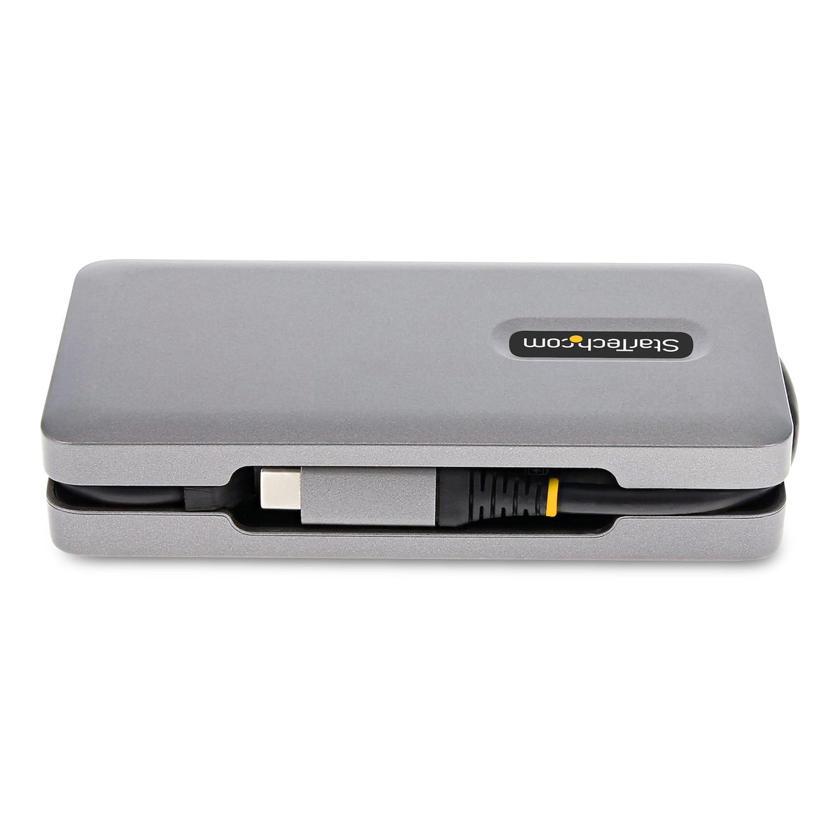 StarTech USB-C Multiport Adapter - 4K 60Hz HDMI/DP - 3-Port USB Hub - 100W Power Delivery Pass-Through - GbE - Travel Mini (DKT31CDHPD3) product image
