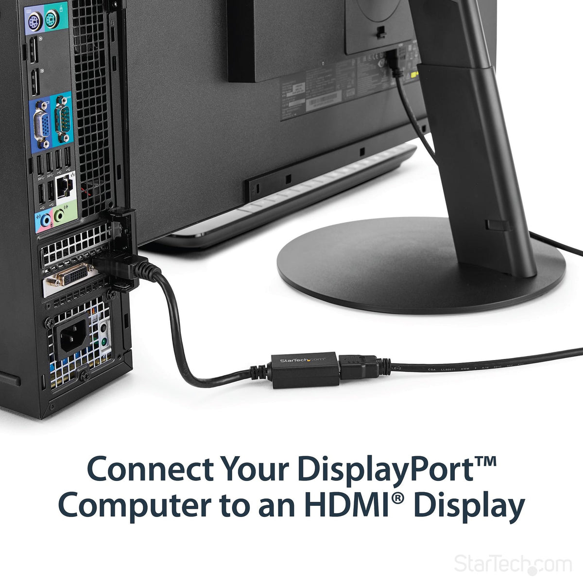 StarTech DisplayPort to HDMI Adapter (DP2HDMI2) product image