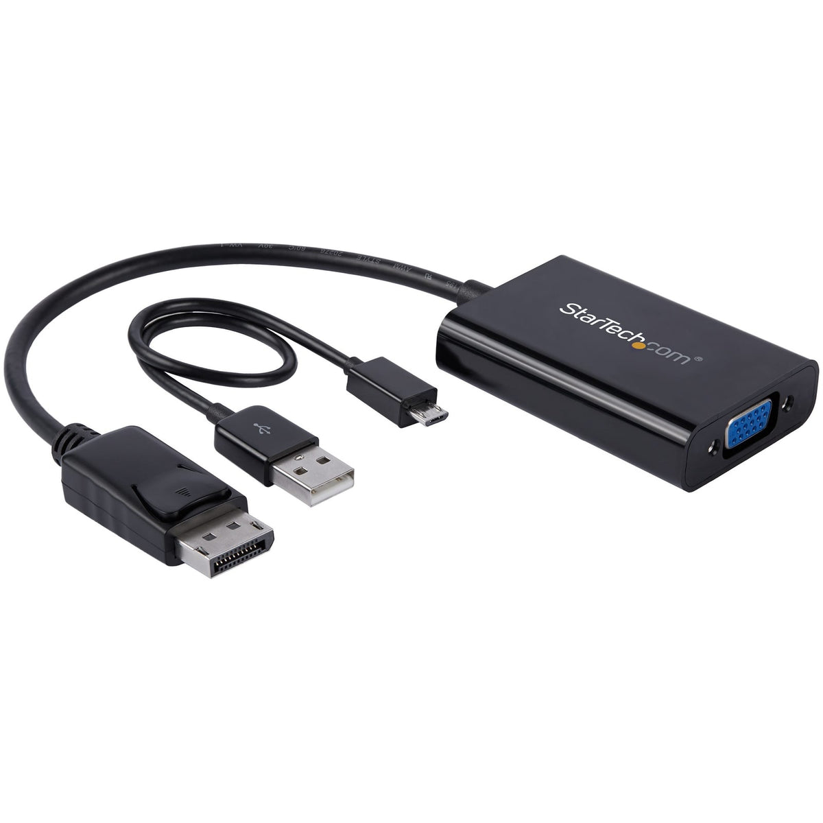 StarTech DisplayPort to VGA Adapter with Audio (DP2VGAA) product image