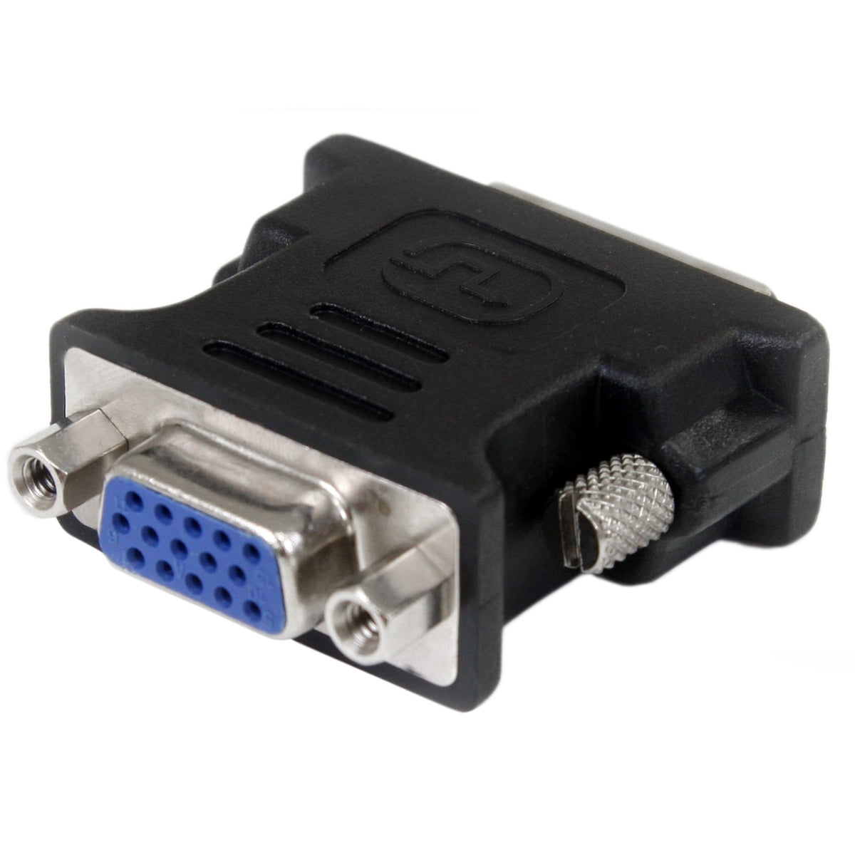 StarTech DVI to VGA Cable Adapter - Black - M/F (DVIVGAMFBK) product image
