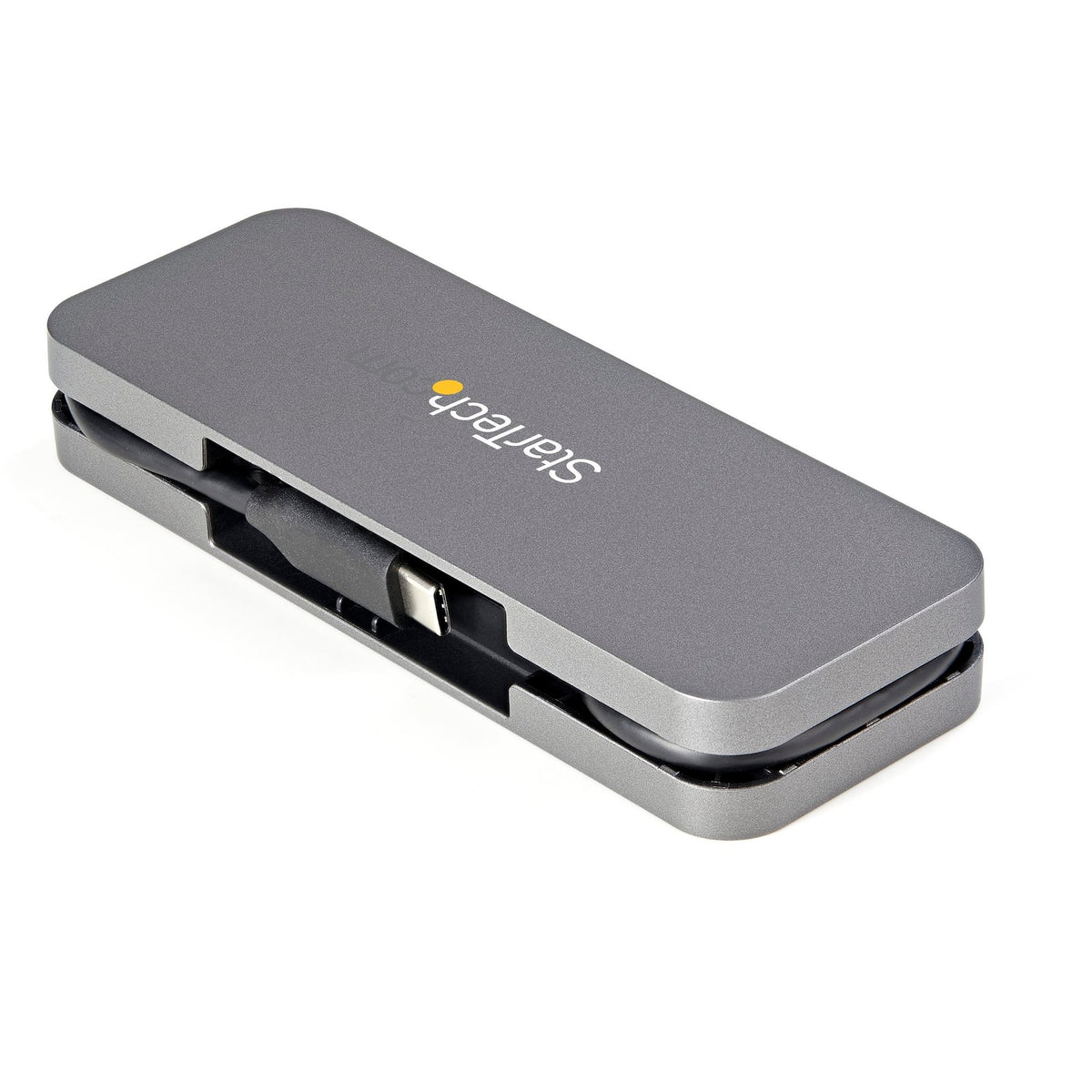 StarTech 4 Port USB C Hub - 4x USB-A - USB 3.0 Type-C Hub - USB 3.2 Gen 1 (5Gbps) - Bus Powered Portable USB-C to USB-A Adapter (HB30CM4AB) product image