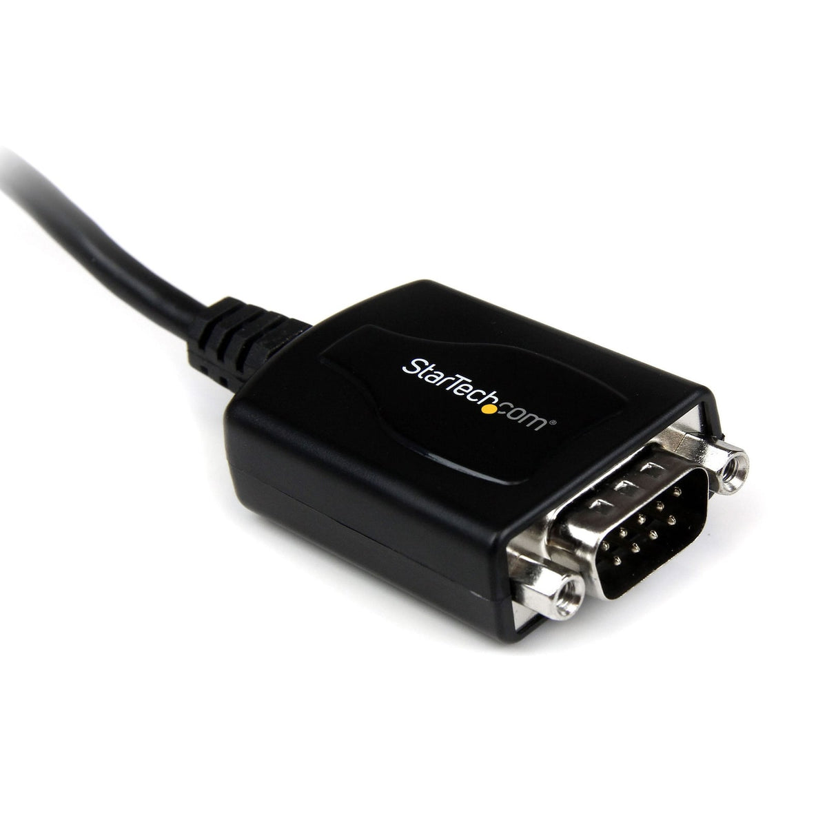 StarTech 1 ft USB to RS232 Serial DB9 Adapter Cable with COM Retention - TAA (ICUSB232PRO) product image