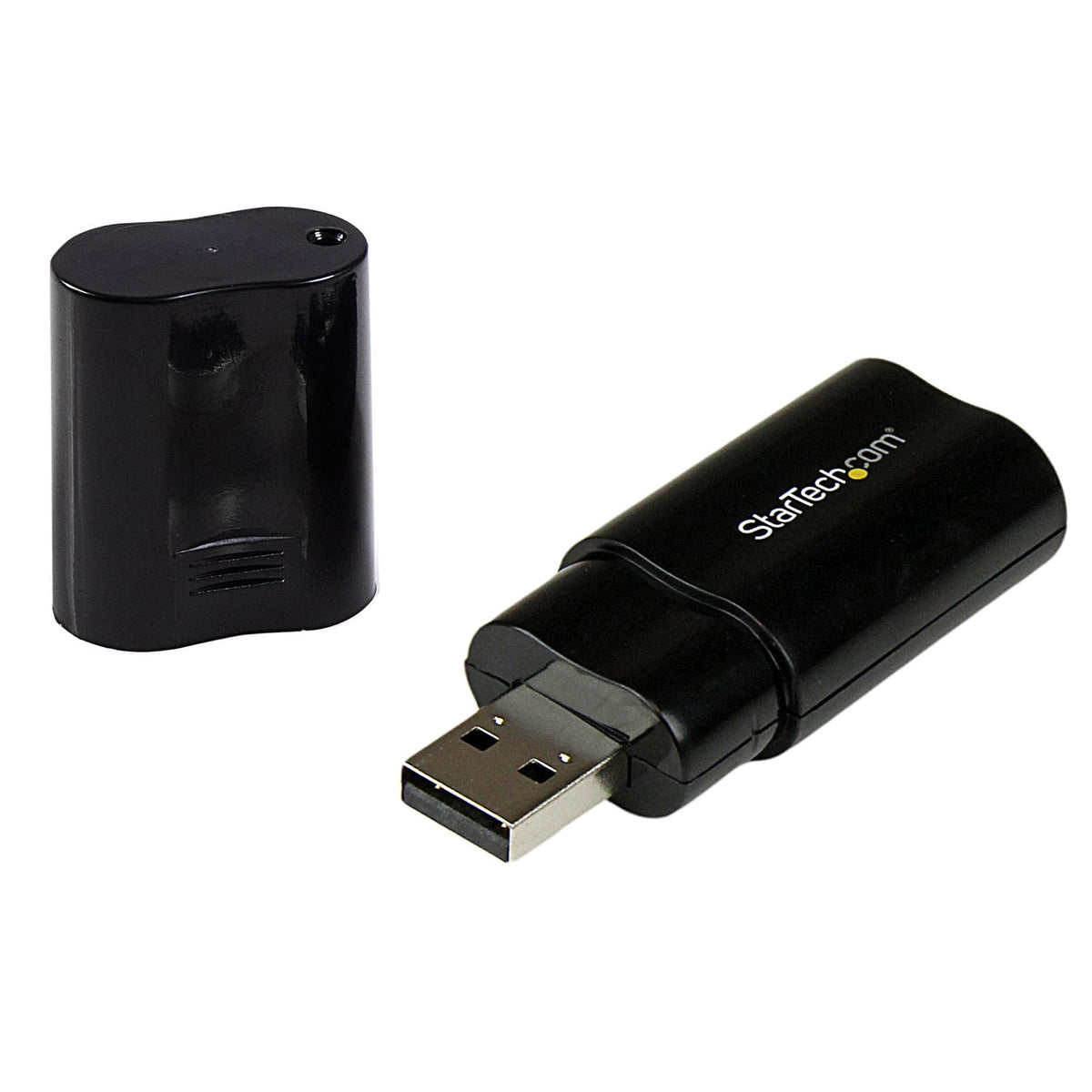 StarTech USB Stereo Audio Adapter External Sound Card (ICUSBAUDIOB) product image