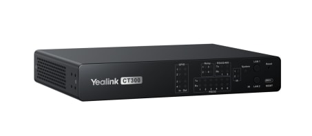 Yealink CT300 - is an advanced control processor upgraded from CT200, offering higher performance and expanded I/O interfaces (RS232/RS485/GPIO/Relay), supporting complex... product image