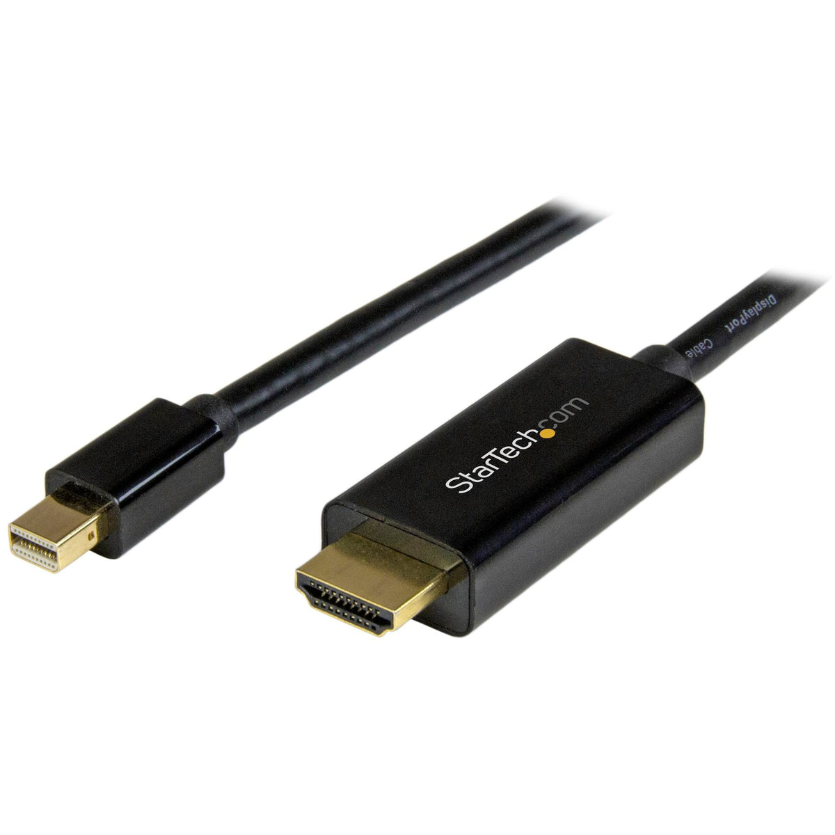 StarTech 3.3ft (1m) Mini DisplayPort to HDMI Cable - 4K 30Hz Video (MDP2HDMM1MB) product image