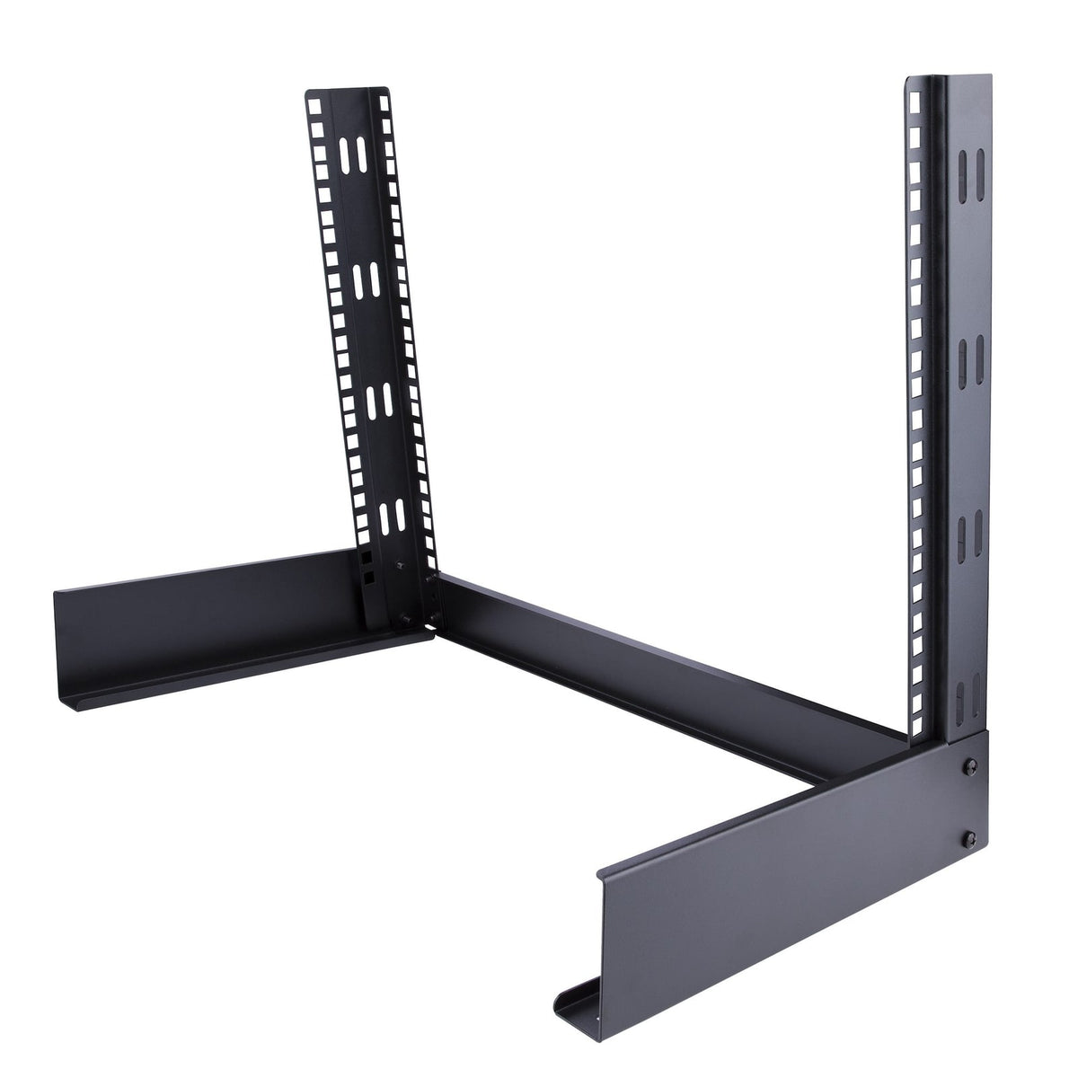 StarTech 2-Post 8U Desktop Server Rack, Small Open Frame 19in Computer Rack, Compact Network Rack for AV / Studio / Data / IT (RK8OD) product image