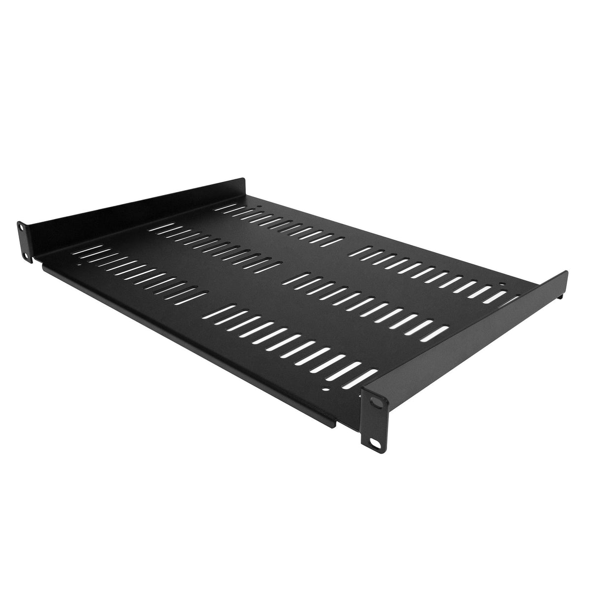 StarTech 1U Vented Server Rack Cabinet Shelf 12in (SHELF-1U-12-FIXED-V) product image