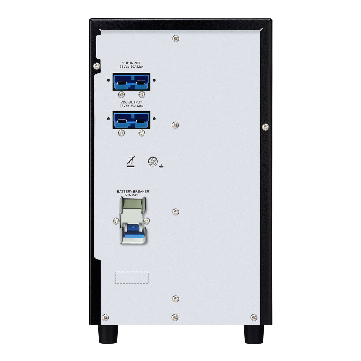 APC Easy UPS On-Line, 3kVA/2700W, Tower, 230V, 6x C13 + 1x C19 outlets, Intelligent Card Slot, LCD, Extended runtime (SRV3KIL-E) product image