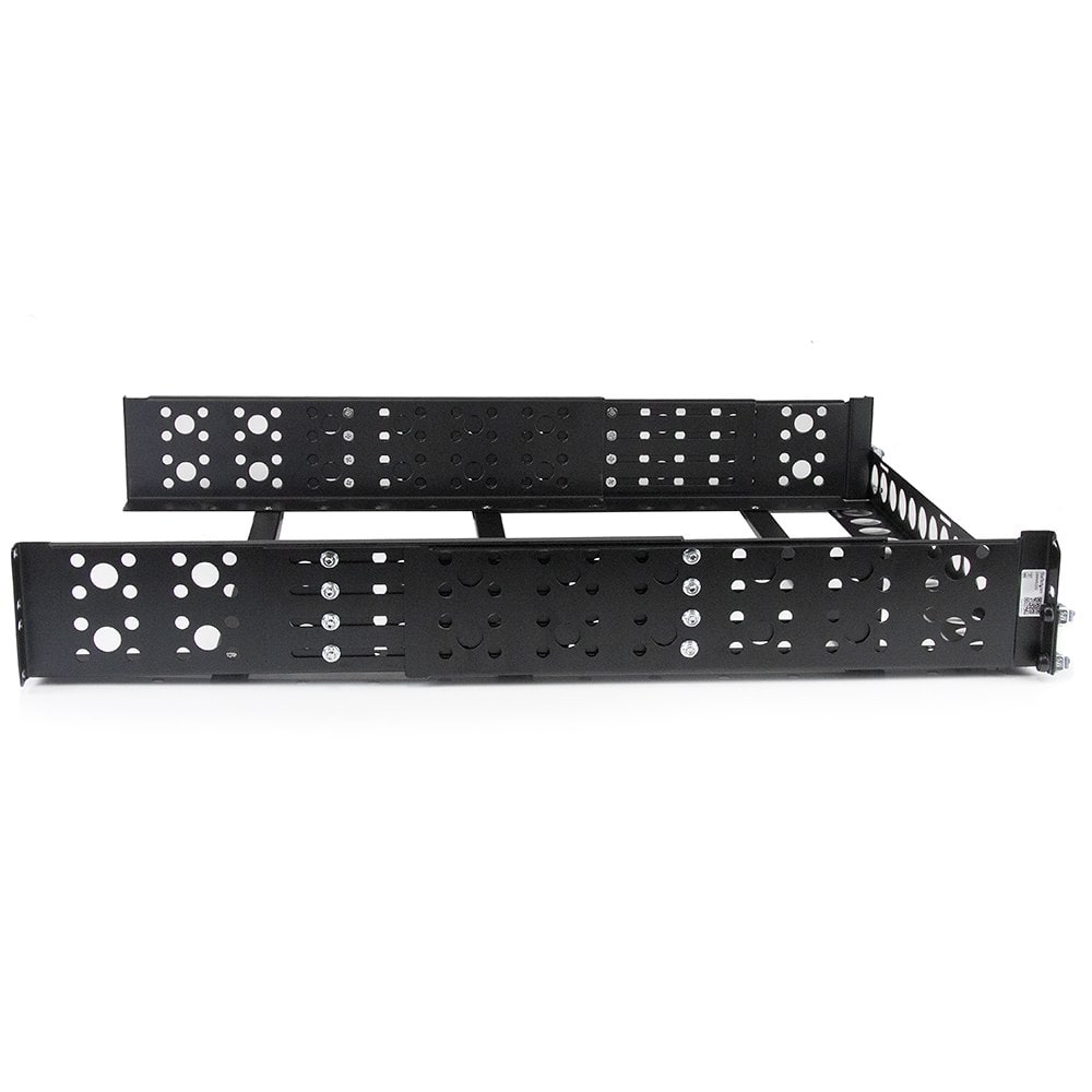 StarTech 2U Universal Rack Mount Rails - for 19in Server Rack Enclosure or Cabinet - Adjustable A/V Rack Rails (UNIRAILS2U) product image