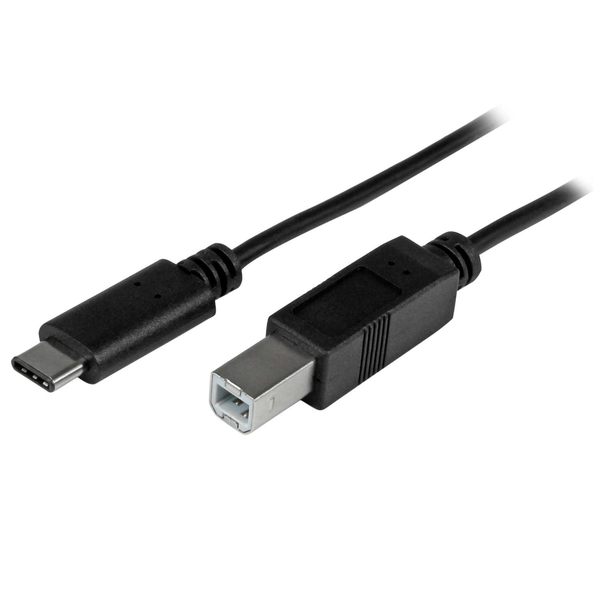 StarTech 3ft (1m) USB-B to USB-C Cable, Data Cord, USB 2.0, USB-C Data Transfer Cable (USB2CB1M) product image