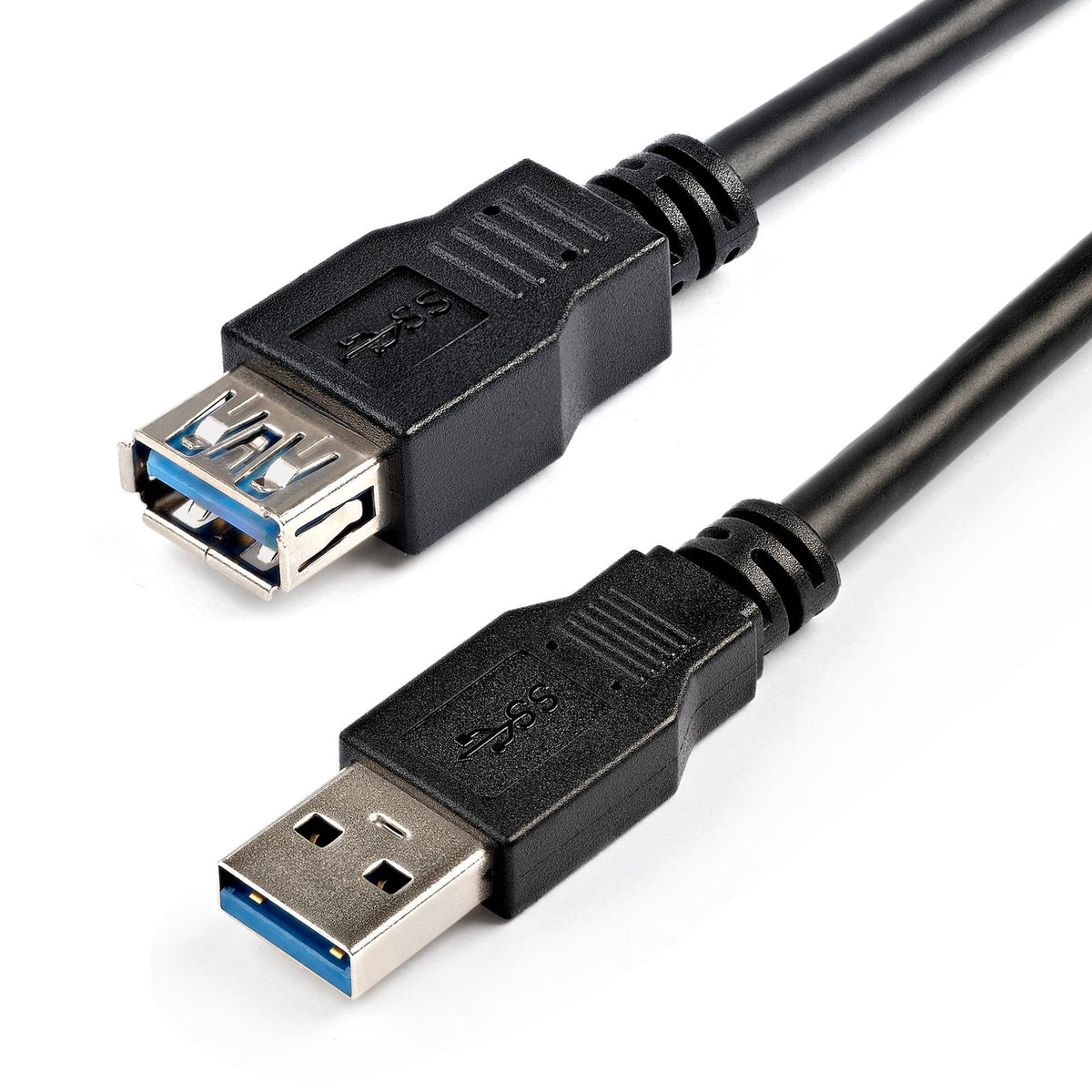 StarTech 2m Black SuperSpeed USB 3.0 (5Gbps) Extension Cable A to A - M/F (USB3SEXT2MBK) product image