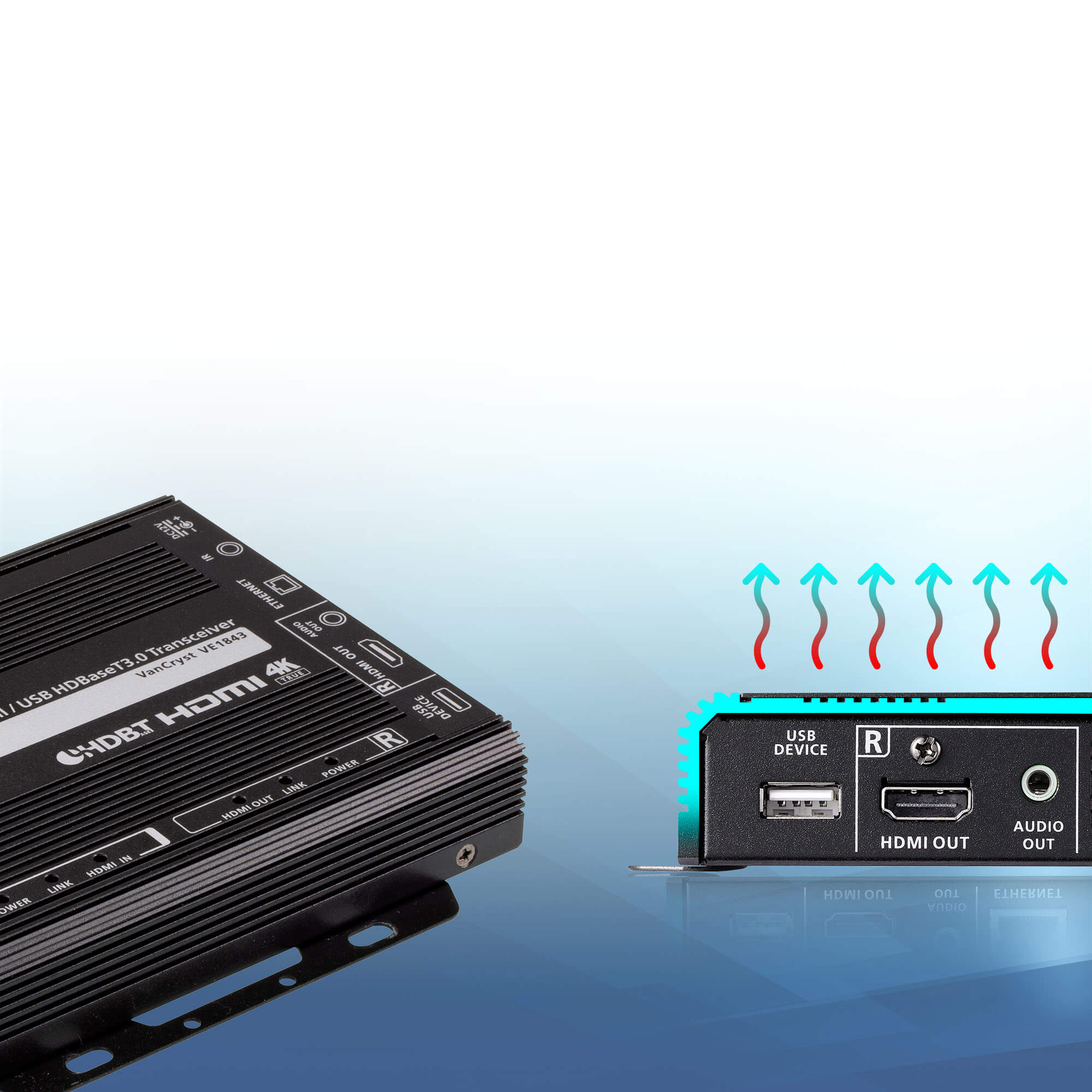 Aten True 4K HDMI / USB HDBaseT 3.0 Transceiver -VE1843 (3 Year Manufacture Local Warranty In Singapore)