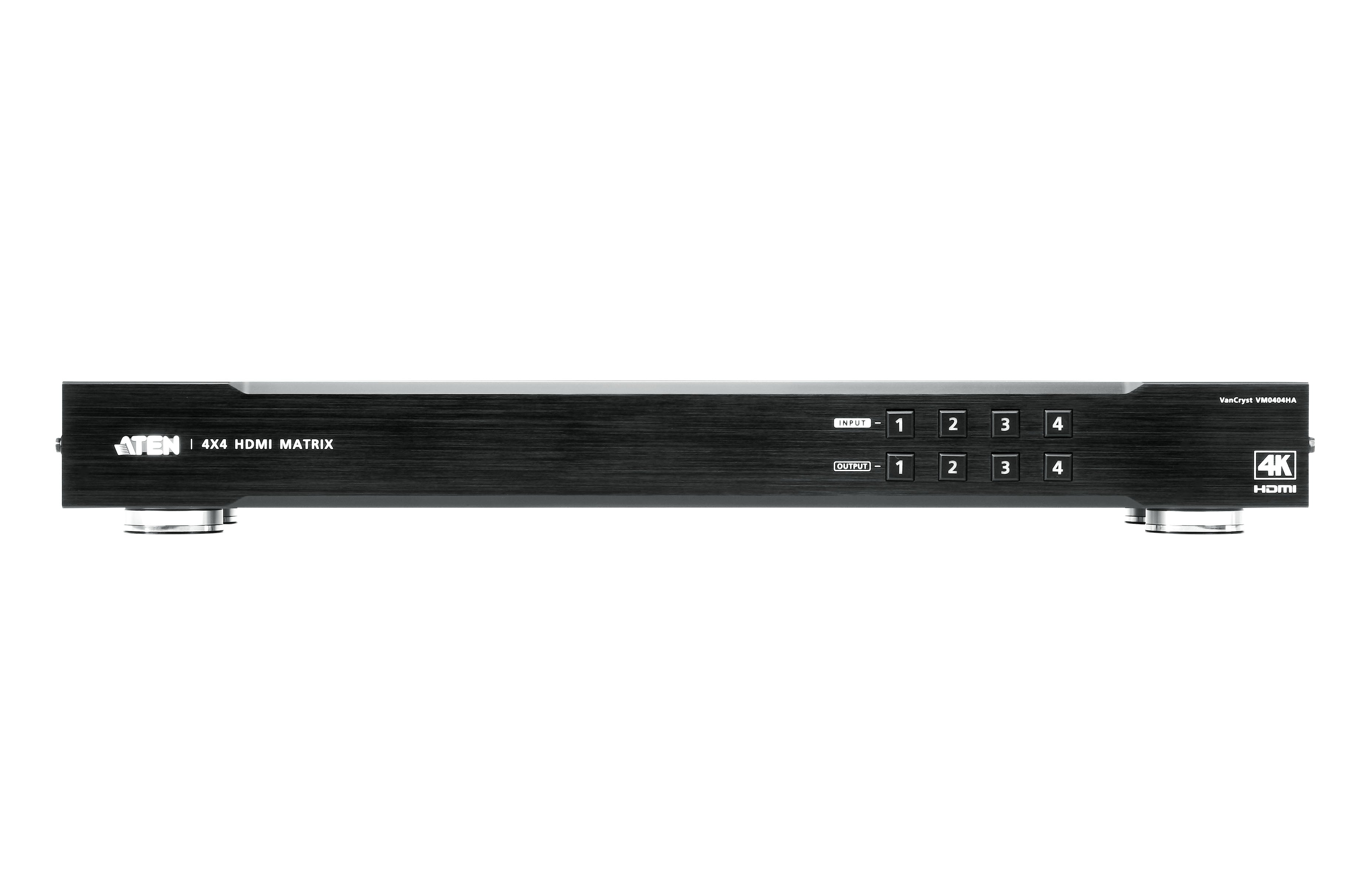 Aten 4x4 4K HDMI Matrix Switch -VM0404HA (3 Year Manufacture Local Warranty In Singapore)