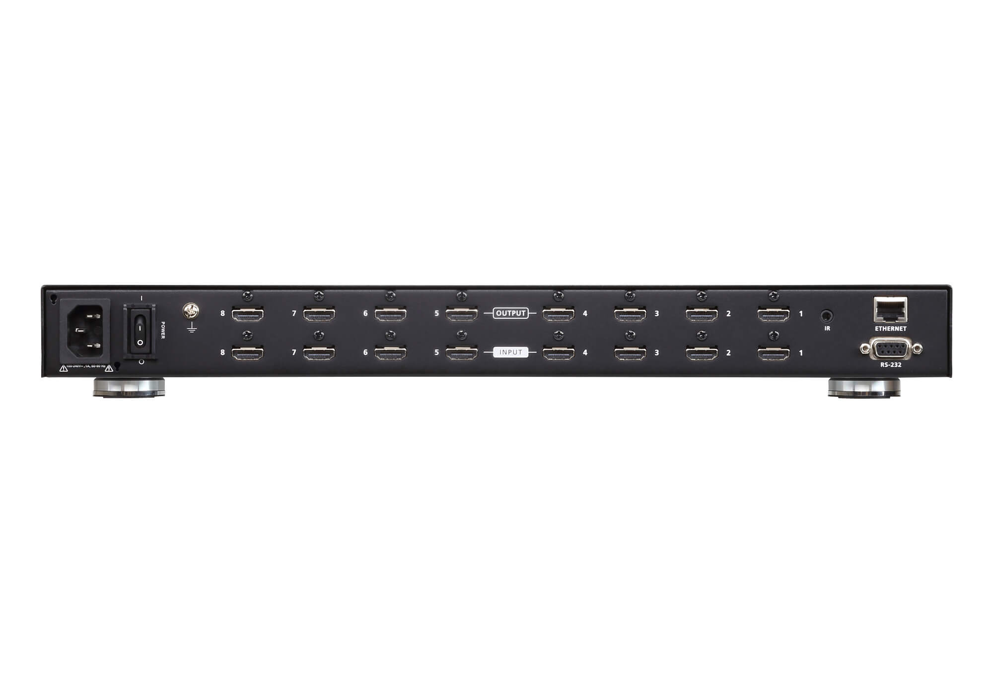 Aten 8 x 8 True 4K HDMI Matrix Switch -VM0808HB (3 Year Manufacture Local Warranty In Singapore)