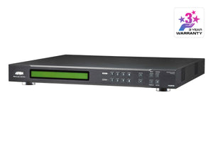 Aten 4 x 4 HDMI Matrix Switch with Scaler -VM5404HA (3 Year Manufacture Local Warranty In Singapore)