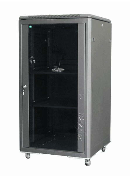18U Equipment Server Rack with (Glass / Perforated Door) - Buy Singapore