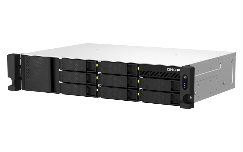 QNAP TS-873AeU-RP-4G 8-Bay Rackmount NAS Redundant Power Supply QTS OS (TS-873AEU-RP-4G) (3 Years Manufacture Local Warranty In Singapore)