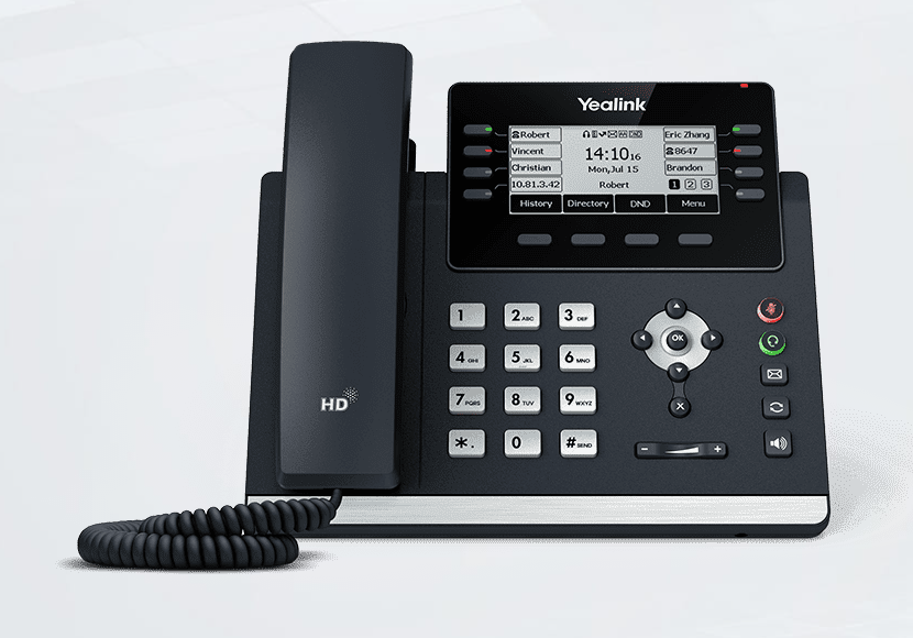 Yealink SIP -T43U IP Phone (1 Year Manufacture Local Warranty In Singapore) (Pre-Order Lead Time 1-2 Weeks)