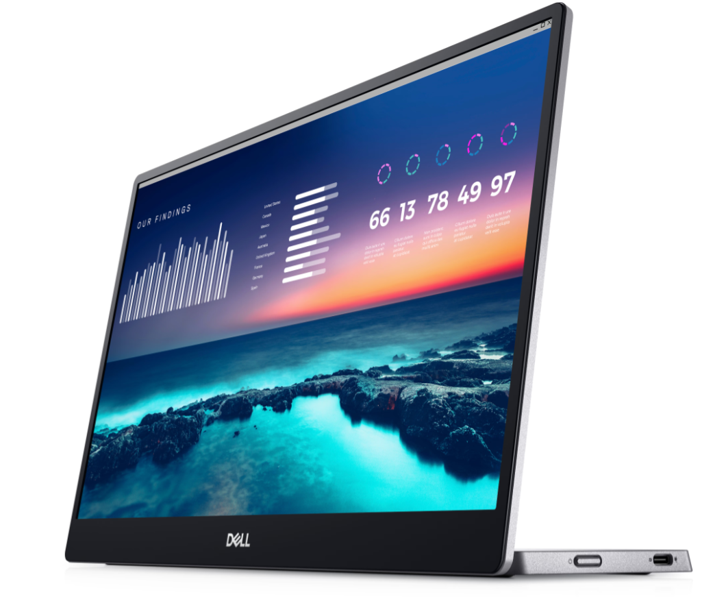 Dell 14 Portable Monitor - C1422H  210-BCBY  (3 Years Manufacture Local Warranty In Singapore)