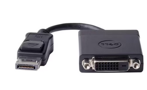 Dell DISPLAYPORT (M) TO DVI-SINGLE LINK (F) ADAPTER  492-11713