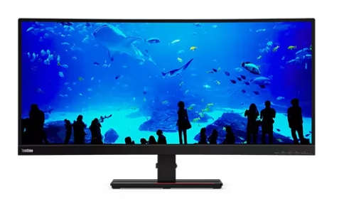 Lenovo T34w-20 34" Curved 21:9 Type-C Monitor 61F3GAR1WW (3 Years Manufacture Local Warranty In Singapore)