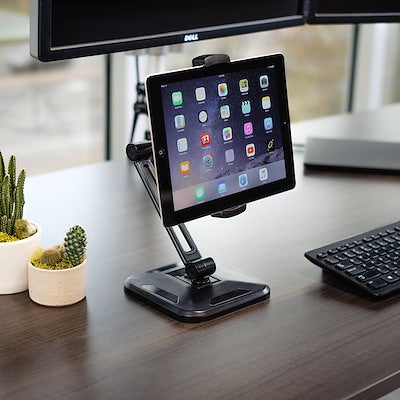 Startech.Com UNIVERSAL TABLET DESK STAND - WALL MOUNTABLE  ARMTBLTDT (5 Years Manufacture Local Warranty In Singapore)
