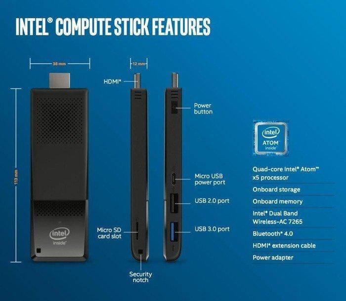 Intel Compute Stick BOXSTK1AW32SC - Buy Singapore