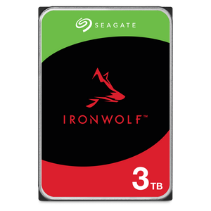 Seagate IRONWOLF 3TB NAS 3.5IN 6GB/S SATA 64MB ST3000VN006(3 Years Manufacture Local Warranty In Singapore)